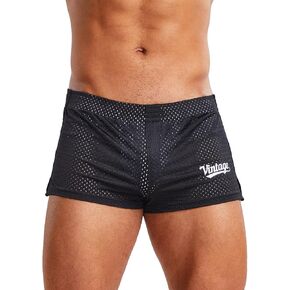 MIZOK Mens 3 Inch Athletic Workout Short Mesh Running Workout Gym Shorts