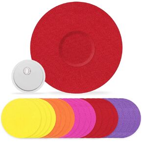 Waterproof Libre 3 Sensor Covers, 20Pack Freestyle Adhesive Patches for Libre 3 Sensor Covers Flexible CGM Tape Hypoallergenic & Latex-Free 14 Days Long Stay No Glue in The Center