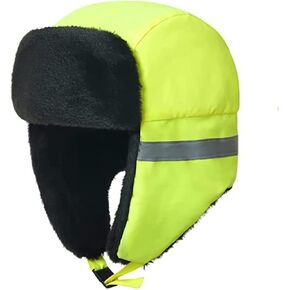 الرجال عاكس قبعة الصياد يندبروف جندي قبعة فو الفراء Ushanka الروسية قبعة شتاء دافئ قبعة الصيد مع إيرفلاب