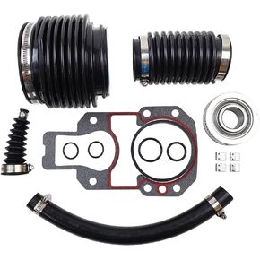 803099T1 Bellows Kit w/Gimbal Bearing Transom Repair Kit Fit for MerCruiser Alpha One Gen 2 1991 & Up Stern Drive Engine | OE# 30-803099T1 Sierra 18-8218 18-8206-1 9A-116 9-72900