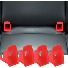 Interface Belt Latch Guide,Car Seat ISOFIX Interface Buckle Fixed Guide Groove Seat Belt Bracket Connector