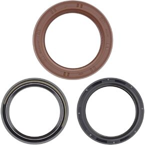 90311-46001 90311-40020 Front Crankshaft Oil Cam Seal Kits Compatible with 1993-1998 Supra,1998-2005 Lexus GS300,2001-2005 Lexus IS300,1998-2000 Lexus SC300