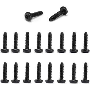 Auovo 18pcs Anti-Theft Screws Replacement of FL3Z-9928408-AB Truck Bed Cargo Tie Down Brackets for Ford F150 F250 F350 2015-2023 Bed Load Hook Reinforcement Panel