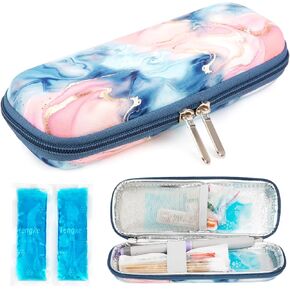YOUSHARES Diabetes Ice Packs for Insulin Cooler Travel Case - Mini Ice Packs Suitable for Most Insulated Medication Travel Bag, TSA Approved Ice Packs for Diabetic Travel Case (4 Packs