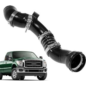 Cold Side Intercooler Pipe Kit Compatible with Ford F250 F350 F450 F550 Super Duty 6.7L V8 2011 2012 2013 2014 2015 2016 Black Replaces 667-300
