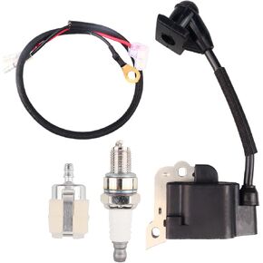 Ignition Coil Kit for Honda GX35 GX35NT UMK435 BrushCutter Replaces 30500-Z0Z-013 30500-Z3F-013 30500-Z3F-003 31916-Z0H-003