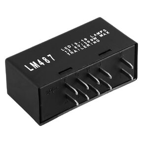 Hazard Warning and Turn Signal Flasher Relay Turn Signal Relay Flasher Module Compatible with GMC Chevrolet Cadillac Hummer Replace#: 15764135 15231201 LM487