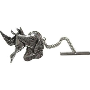 Kiola Designs Labrador Dog with Duck Tie Tack