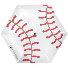 Compact Automatic Umbrella - Water-Resistant and UV50+ Sun Protected, Lightweight and Portable Umbrella for Everyday Use
