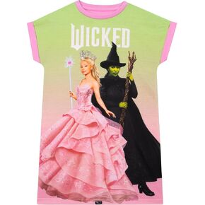 wicked Pajamas | Girls Sleep Shirt | Glinda And Elphaba Girls Pajamas | Girls Nightgown