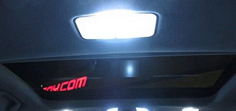 iJDMTOY JDM Diamond/Crystal Clear Lens غطاء إضاءة مركزي داخلي متوافق مع Toyota RAV4 Camry Yaris Prius FJ Cruiser Matrix، إلخ in Saudi Arabia