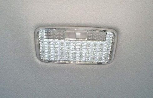 iJDMTOY JDM Diamond/Crystal Clear Lens غطاء إضاءة مركزي داخلي متوافق مع Toyota RAV4 Camry Yaris Prius FJ Cruiser Matrix، إلخ in Saudi Arabia