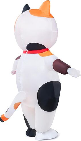 أزياء Spooktacular Creations للبالغين قابلة للنفخ، أزياء كاليكو المنفوشة لكامل الجسم، زي الهالوين الفاخر المضحك للقطط للحفلات التي تحمل عنوان الهالوين in Saudi Arabia