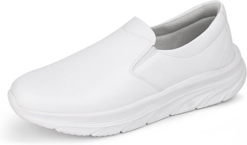Hawkwell Men's Slip On Arch Support Lightweight Slip Resistant Comfortable Nursing Shoes in Kuwait