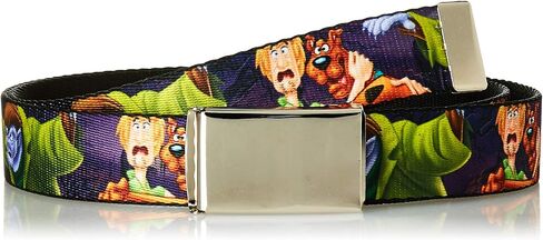 Buckle-Down unisex adults Buckle-down Web Scooby Doo 1.25" Belt, Multicolor, 1.25 Wide - Fits up to 42 Pant Size US in Saudi Arabia