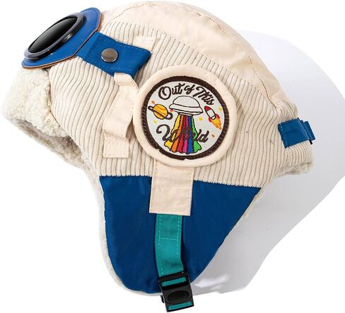 Winter Trapper Hat Aviator Hat with Goggles Ear Flaps Russian Trooper Pilot Cap for Men Women Cold Weather Ski Hat in Saudi Arabia