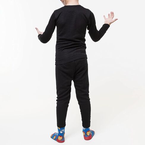 Boys Cold Weather Fleece-Lined Thermal Underwear 2-Piece Set in Saudi Arabia
