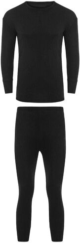Boys Cold Weather Fleece-Lined Thermal Underwear 2-Piece Set in Saudi Arabia