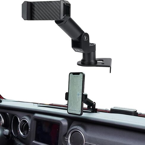 JOYTUTUS Dash Mount Phone Holder Compatible with Gladiator JT & 2018-2023 Wrangler JL (NOT 4xe), Passenger Side in Saudi Arabia