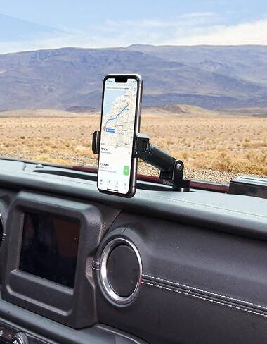 JOYTUTUS Dash Mount Phone Holder Compatible with Gladiator JT & 2018-2023 Wrangler JL (NOT 4xe), Passenger Side in Saudi Arabia