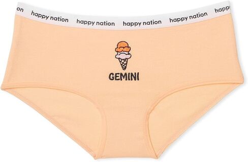 Happy Nation Girls Comfy Cotton Logo Hipster Underwear in Kuwait