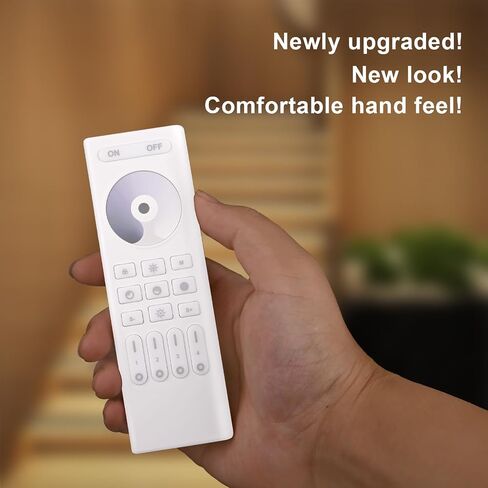 جهاز تحكم عن بعد RF 2.4G 4-Zone RC03RFB يعمل باللمس لوحدة تحكم RGB RGBW RGBCCT يعمل مع WB5 LM052 LM053 C03W C04W C05W C03RF C04RF C05RF إلخ in Saudi Arabia