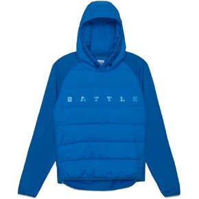 Battle Sports Bomb Pullover Jacket, Puffy Insulated, Water Repellant, Tech Fleece