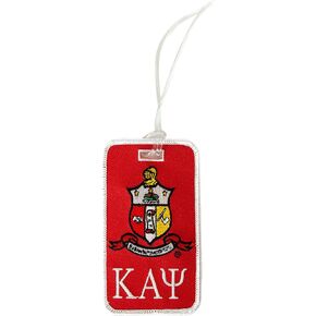 Desert Cactus Kappa Alpha Psi Fraternity Embroidered Nupe (Crest and Letter Traditional Luggage Tag)