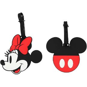 Disney Mickey & Minnie 2-Pack Luggage Tags