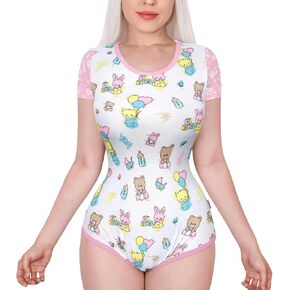 Littleforbig Cotton Romper Onesie Pajamas Bodysuit - Baby Cuties Onesie