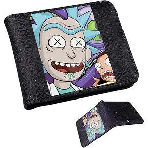 Toyuma Cute Cartoon Leather Wallet for Girls - Kids Teen Boys Purse Wallet Credit ID Card Kawaii Cool Aesthetic Slim Small Coin Purses for Women Men Minimalist Wallet,Heart Girl