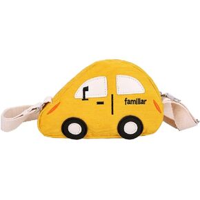 Suillty Kids Toddlers Cute Mini Car Shape Crossbody Bag Little Boys Girls Small Coin Purse Wallet Shoulder Handbags