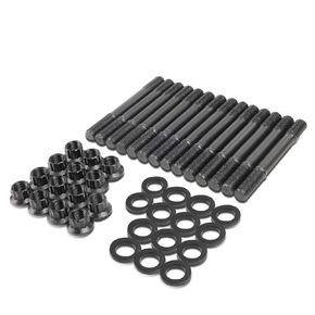 Auto Dynasty 12-Point Hex Nut Engine Cylinder Head Studs Assembly Kit for Toyota Supra Cressida 86-92