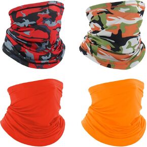 Breathable Neck Gaiter Face Scarf Mask for Men Women Hiking, Cycling, Sports, Fishing, Sun UV Protection Bandana
