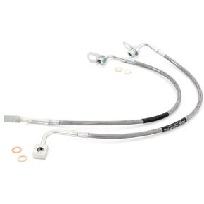 Rough Country Front Stainless Steel Brake Line for Ram 1500 4WD (2019-2024)