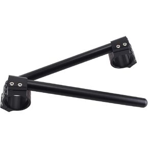 50mm Motorcycle Handlebars 7/8" Motorcycle Fork Clip ons Handlebars for Hon-da CB500 CB650 CB750 1969-1982 CBX CL77 MR250 SL350 CB450 CL450 CX500 GB500 GL500 CB550 Su-zuki TS-250 GN-400 GT-550 GS-10