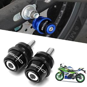 For Ninja 500 Z500 Ninja500 SE 2024 2023 2022 2021 2020 Motorcycle Accessories swing arm slider swing arm bracket screw swing arm protection slider CNC swing arm bracket screw slider (Black)