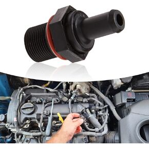 1 PC Automotive PCV Check Valve, Replacement OEM #267402G000 26740-2G000 Repair Replacement Accessoriess, Compatible with JAC Chery Beidouxing Hyundai Accord Nissan Mitsubishi (Black)