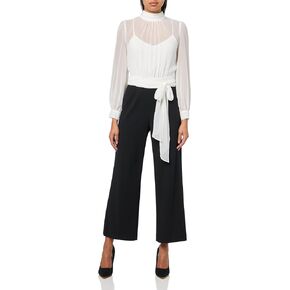 Calvin Klein Womens Formal Career Jumpsuit Jumpsuit