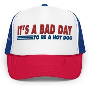 Catnip Clipart | It's a Bad Day to be a hot Dog | Foam Trucker hat