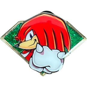 Golden Series 2 Knuckles - Modern Sonic The Hedgehog Collectible Pin