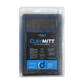 Dialed Clay Mitt - Mesh 3.0 Design - Surface Prep for Waxing, Polishing and Sealant - Fine Grade