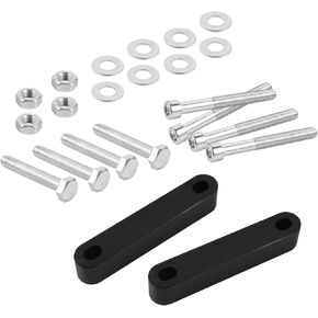 21Inch Black Front Fender Spacer Bracket Kit Compatible for 2014-2022 Harley Touring Road King FLHR Electra Glide FLHT Road Glide FLTR Street Glide FLHX Models