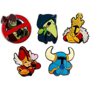 Youtooz Shovel Knight Pin Set, Official Licensed Shovel Knight Pins, Collectors Box Includes 5 Pins by Youtooz Shovel Knight Collection