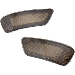 2Pcs Rear Bumper Reflector Light Lamp Compatible with 2011-2021 Jeep Grand Cherokee, 2011-2020 Dodge Journey, 2011-2017 Compass Replaces# 57010720AC 57010721AC (Red Lens, Left & Right)