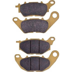 Front and Rear Brake Pads Ceramic for YAMAHA YZF-R3 MT-03 MT03 MTN320 321cc 2015 2016 2017 2018 2019 2020 2021 2022 OEM#: 1WD-25806-00-00, 1WD-25805-00-00, FA662 FA663