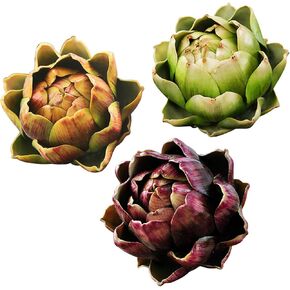 الخرشوف الاصطناعي الخضروات فو البلاستيك الخرشوف حفل زفاف الجدول المنزل البلاستيك زهرة الديكور (6 قطع) in Kuwait