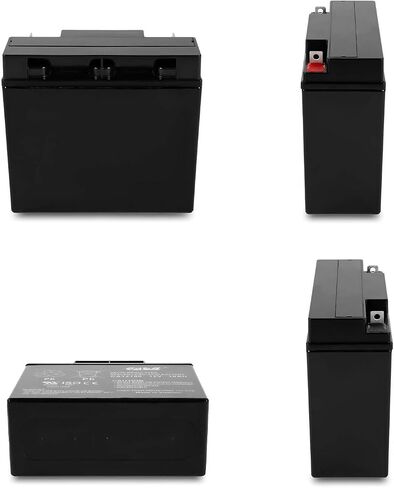 12V 10Ah Battery Sealed Lead Acid Deep Cycle Rechargeable Battery SLA AGM Battery with F2 Terminals Compatible with Long Way LW-6FM10, 12V 12AH Battery Replacement in Saudi Arabia