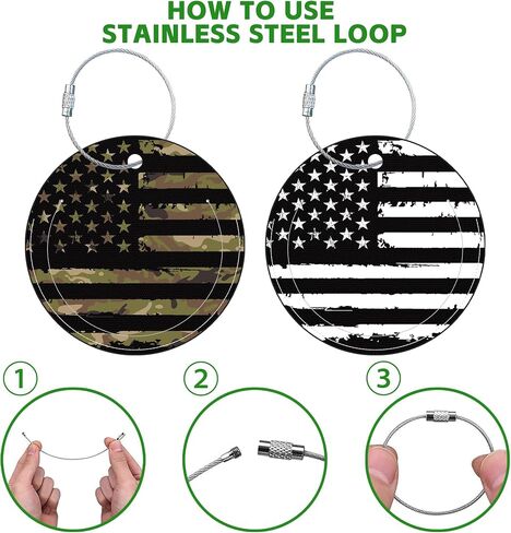 Round Cute Luggage Tags 2 Pack Moon Sun Creative Baggage Tags,Cruise Travel Baggage Suitcases Tag with Stainless Steel Loop ID Tag Privacy Flap in Saudi Arabia