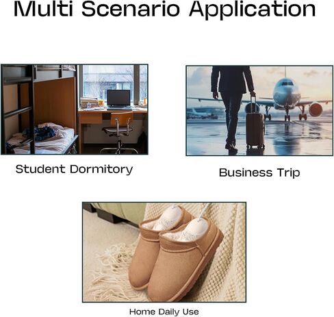 Shoe Dryer, Boot Dryer for Work Boots, Electric Portable Shoe Dryer Warmer for Sneaker Socks Gloves Drying,US Plug (Style A) in Kuwait